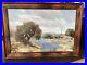 1973-W-A-Slaughter-Original-Oil-Painting-Texas-Hill-Country-Bluebonnets-01-mcbo