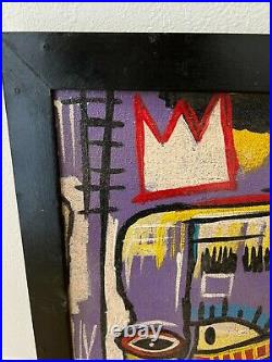 1980 Jean-Michel Basquiat Oil Painting Certificate