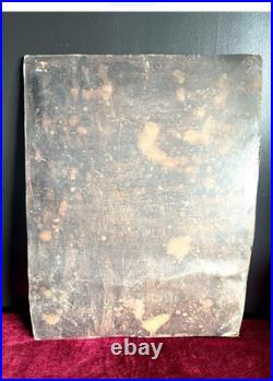 19th Century Primitive Oil Portrait of a Gentleman Scholar of the North