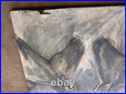 20x16 One Of A Kind Impressionist Acrylic On Canvas Two Souls Equine Painting