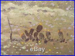 24x30 original oil painting on canvas by Don Harren Warren Texas Hill Country