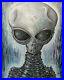 A-1947-Roswell-Alien-grey-new-original-16x20-canvas-oil-painting-signed-Crowell-01-lj