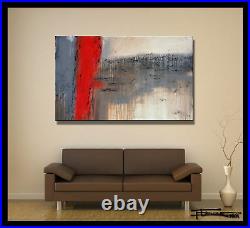ABSTRACT MODERN CANVAS PAINTING CONTEMPORARY WALL ART Large Framed US ELOISExxx