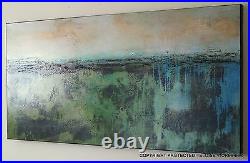 ABSTRACT PAINTING CANVAS WALL ART Listed by Artist, Large, FRAMED, US ELOISExxx
