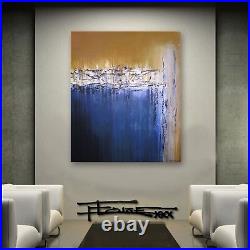 ABSTRACT PAINTING MODERN Canvas WALL ART Large, Signed, Framed, USA ELOISExxx