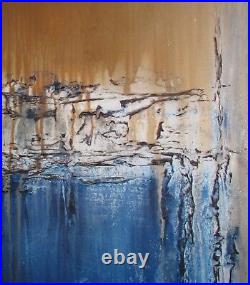 ABSTRACT PAINTING MODERN Canvas WALL ART Large, Signed, Framed, USA ELOISExxx