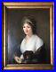 ANTIQUE-EARLY-AMERICAN-OIL-PORTRAIT-LADY-w-DOG-KING-CHARLES-CAVALIER-CHRISTIES-01-jqm