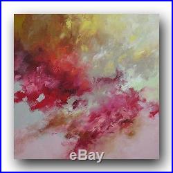 Abstract Art Painting Original Contemporary Acrylic on Canvas by Linda Monfort
