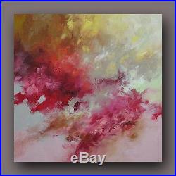 Abstract Art Painting Original Contemporary Acrylic on Canvas by Linda Monfort