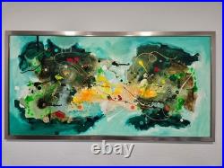 Abstract Expressionist Style Painting Mid Century Modernist Abstract Expressionist Style Painting Mid Century Modernist