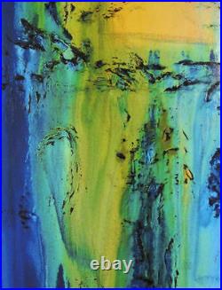 Abstract Painting Direct from Artist Modern Canvas Wall Art Large, USA ELOISExxx