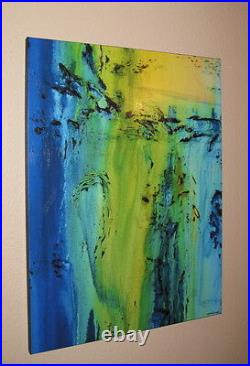 Abstract Painting Direct from Artist Modern Canvas Wall Art Large, USA ELOISExxx