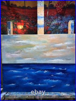 Abstract Painting On Canvas, Wall Art, Original Paintings, Home Decor, Art, Modern