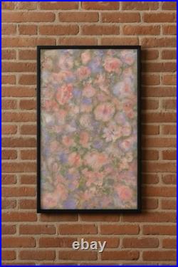 Abstract art on canvas original Eternal Bloom
