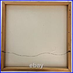 Acrylic Painting on Canvas- Abstract Shapes Colorful Artwork, SIGNED 24 x 24