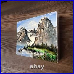 Acrylic Painting on Stretched canvas, home decor, landscape, wall decor, original