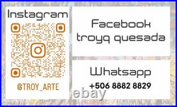 Acrylic painting on canvas by original artist. 12 x 17.5 in. UNFRAMED