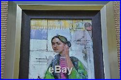Alex Zwarenstein ORIGINAL OIL PAINTING The Call On Canvas, Signed with a COA