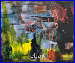 Amazing Original Abstract Acrylic Painting On Canvas Modern Contempotary Work