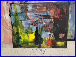 Amazing Original Abstract Acrylic Painting On Canvas Modern Contempotary Work