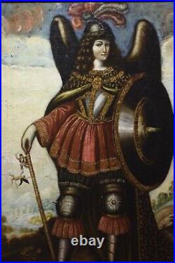 Anonymous (Peruvian, late 17th century) Archangel Saint Michael Arcangel Peru