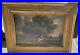 Antique-19th-Gilt-Framed-Oil-Painting-Canvas-Pastoral-Cows-signed-John-Davis-01-wsgy