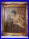 Antique-19th-Orientalist-oil-painting-Salome-with-the-Head-of-John-the-Baptist-01-jkw