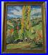 Antique-Bright-Impressionist-Painting-American-Landscape-Early-California-Oil-01-xm