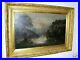 Antique-Hudson-River-School-Oil-Painting-Large-Size-Circa-1800-s-Signed-01-oxsl