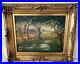 Antique-Landscape-oil-on-canvas-painting-signed-and-dated-1921-with-gilt-frame-01-elwj