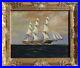 Antique-T-BAILEY-Original-Oil-Painting-on-canvas-Ship-on-the-Ocean-Framed-01-dmmb