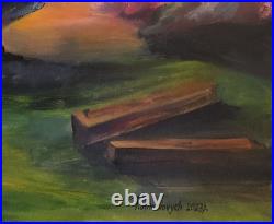 Art 555 original painting oil on canvas 70×50 cm (27.5×19.7 in) Loss boys