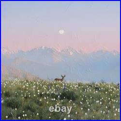 Art Oil Painting 6.30 Am At Alphs Still Life Canvas Home Landscape Realistic