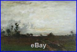 Arthur Parton (1842-1914) American Hudson River School Oil/Canvas Tonalist NY