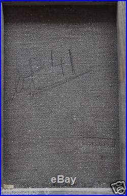 Auctioning an original oil, on canvas painting, signed Egon Schiele w COA & DOCS