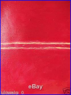 Auctioning an original oil, on canvas painting, signed Mark Rothko w COA