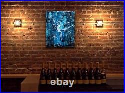 Ballerina Original Paintings on Canvas 16x20 Glows in UV Blacklight