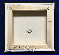 Banksy Original Spray On Thick Canvas Dismaland Signed Dated W' COA-Keep It Real