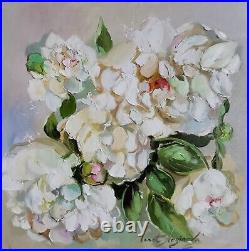 Beautiful peonies Original painting on canvas