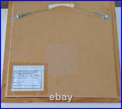 Betty-Shanks Haines Original Art Lavender Blue Oil on Canvas 34 x 33.5 cm