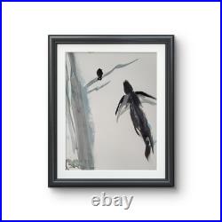 Bird's Flight Contemporary Expressionist Original Painting 11x14