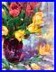 Blooming-tulips-Painting-Original-Floral-Oil-On-Canvas-Impressionist-Art-12x16-01-mr