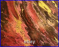 Blush, an acrylic painting
