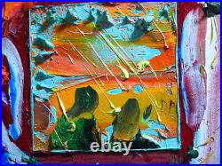 Buy Modern Expressionist Art Signed Realism Oil Painting Abstract Hidden Figures