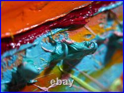 Buy Modern Expressionist Art Signed Realism Oil Painting Abstract Hidden Figures