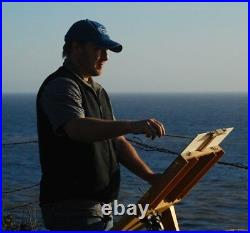California Santa Barbara Pacific Ocean Landscape Art Oil Painting Impressionism