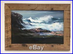 Cape Ann Rockport MA Seascape by Roger William Curtis Original Oil on Canvas