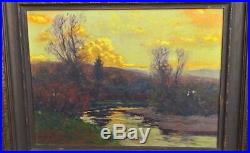 Charles Adam Partridge original Oil on canvas 1914-16 dealers label. Colarado