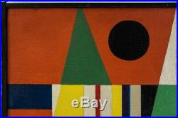 Charles Green Shaw original abstract oil painting on canvas