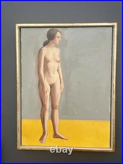 Charles Griffin Farr Standing Nude oil on canvas 1962